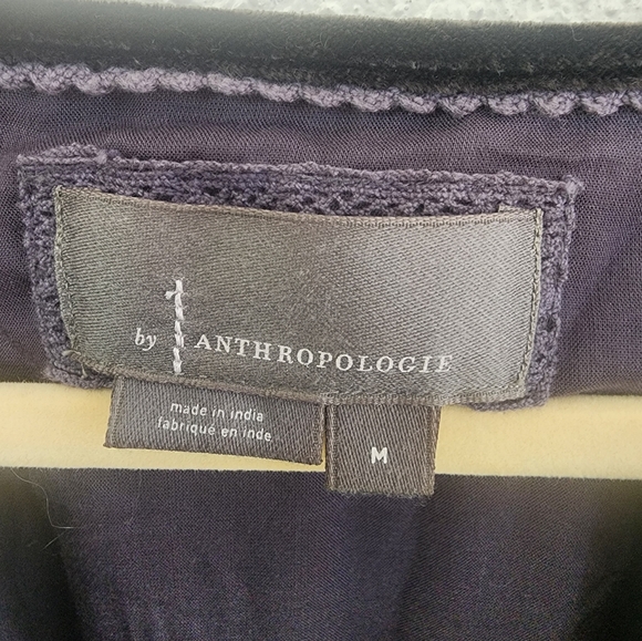 The Somerset Maxi Dress Velvet Edition Anthropologie Black Size Medium - Picture 7 of 11